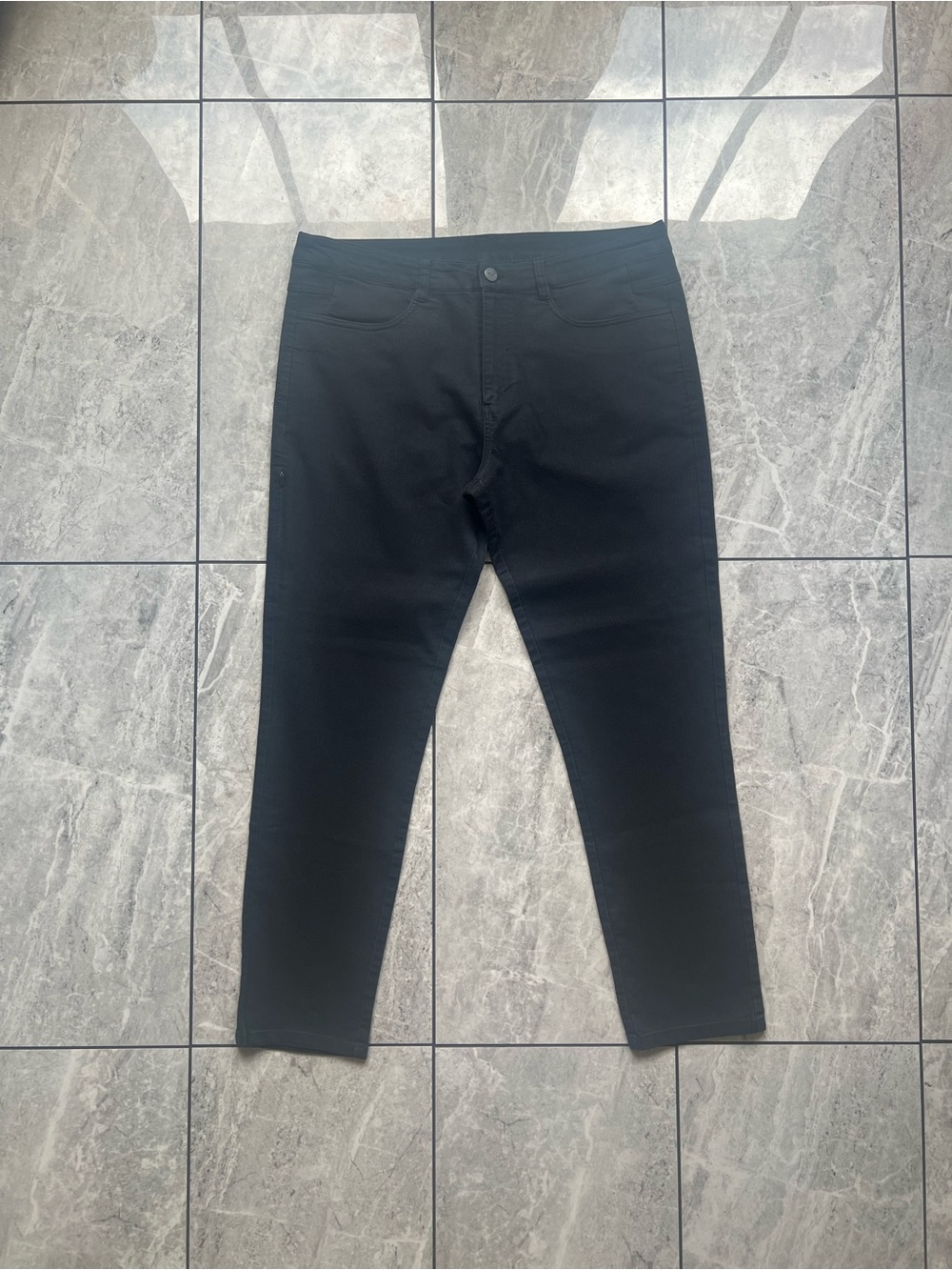 BYLT Premium Basics Everyday Pant 2.0 Slim Fit Men's Black Performance 36Wx30L .